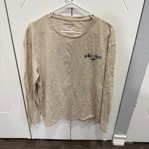 Jack & Jones Originals Long Sleeve T-Shirt with Solar Back Print